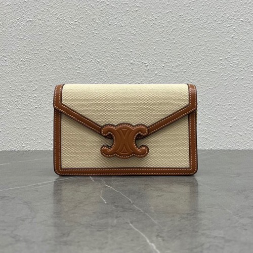 셀린느 WOC 퀴르 트리오페 윌렛 온 체인백