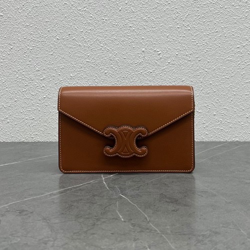 셀린느 WOC 퀴르 트리오페 윌렛 온 체인백