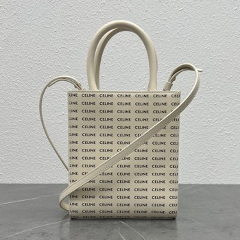 셀린느 로고 프린팅 미니 토드백