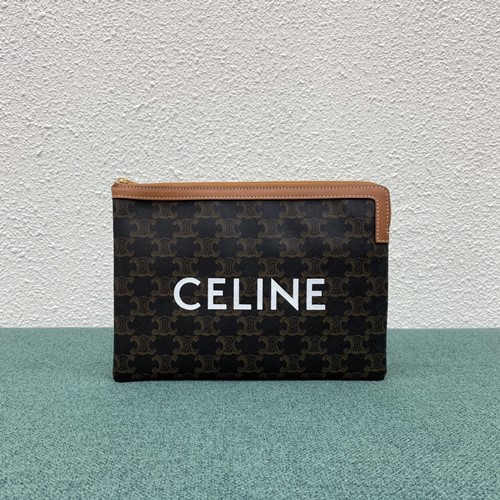 셀린느 캔버스 클러치백 24cm