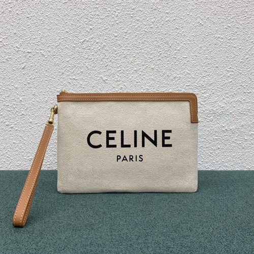 셀린느 캔버스 클러치백 24cm