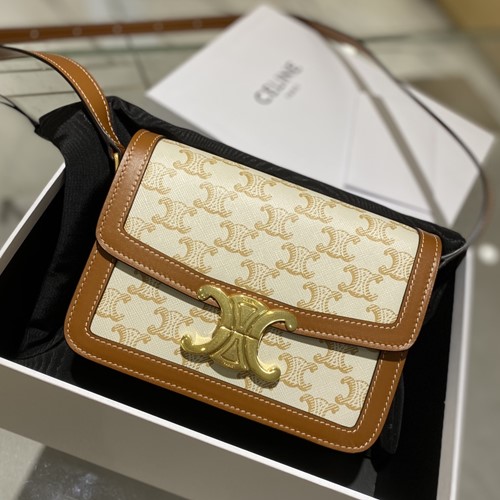 셀린느 트리오페 숄더백