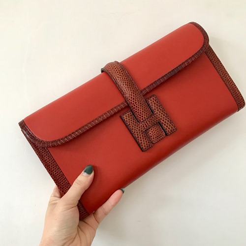 에르메스 JIGE 지제 엘란 클러치백