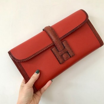 에르메스 JIGE 지제 엘란 클러치백