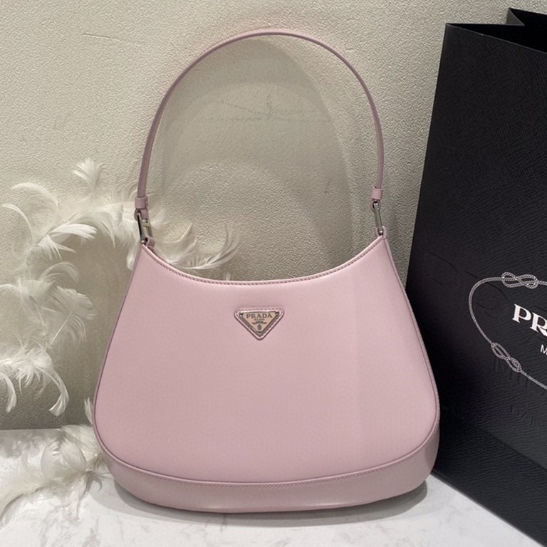 프라다 1BC499 클레오 브러시드 호보백