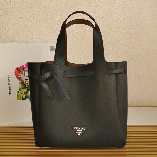 프라다 1BG339 비텔로 나파 벨트 토트백