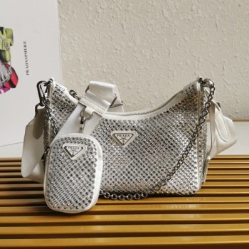 프라다 1BH204 테수토 체인스트랩 멀티 호보백