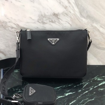 프라다 2VH113 테수토 리에디션 스트랩 나일론 크로스백