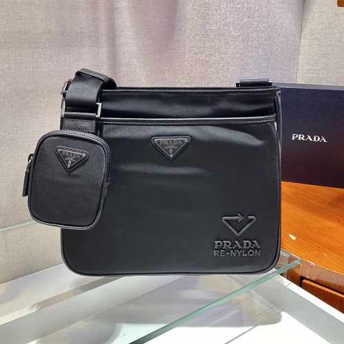 프라다 리나일론 멀티파우치 크로스백