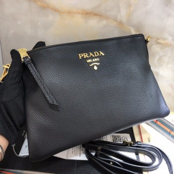 프라다 비텔로 래더 크로스백