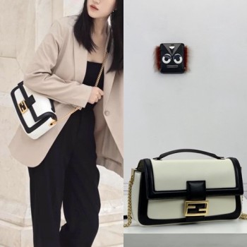 펜디 바게트백 미듐 27cm