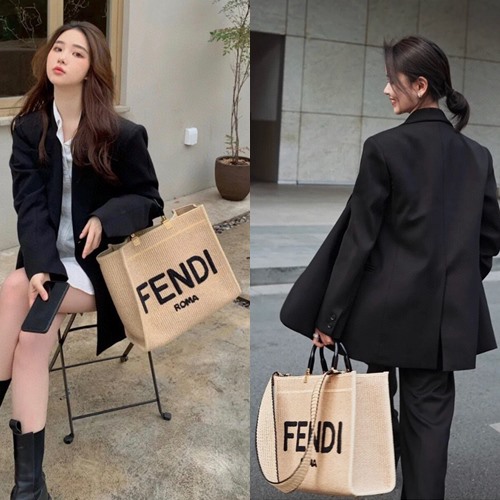 펜디 선샤인 미디움 토트백