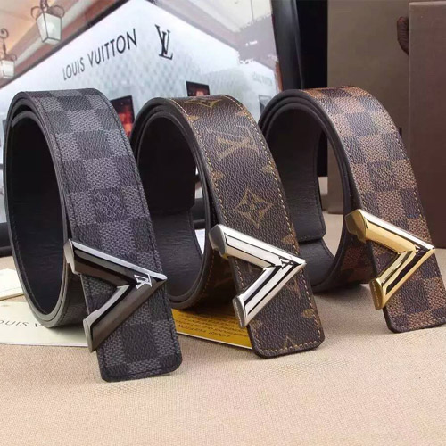 LV 로고버클 벨트(3 COLOR)