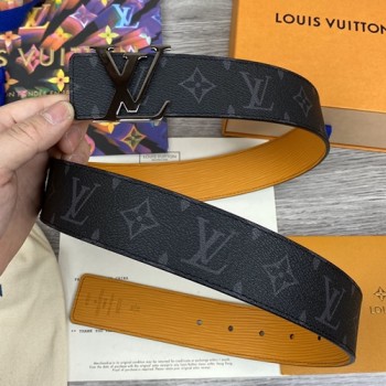 LV 로고버클 벨트