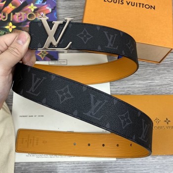 LV 로고버클 벨트