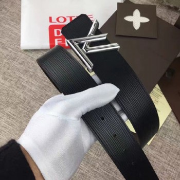 LV 로고버클 벨트