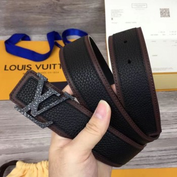 LV 로고버클 벨트