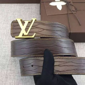 LV 로고버클 벨트
