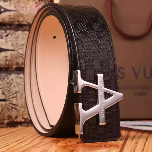 LV 로고버클 벨트