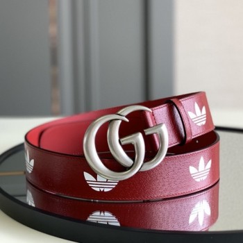 구찌 × 아디다스 GG 마몽 벨트