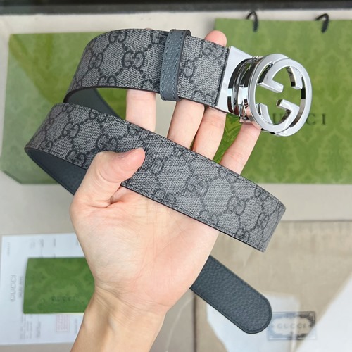 구찌 627055 GG 마몽 리버서블 양면 벨트