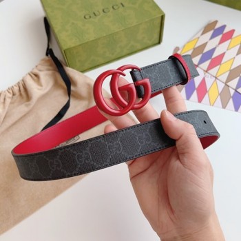 구찌 GG로고 G버클 벨트