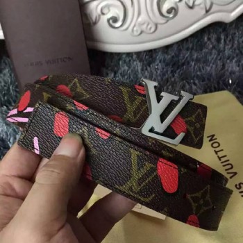 루이비통 LV로고 벨트