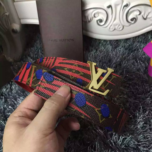 루이비통 LV로고 벨트