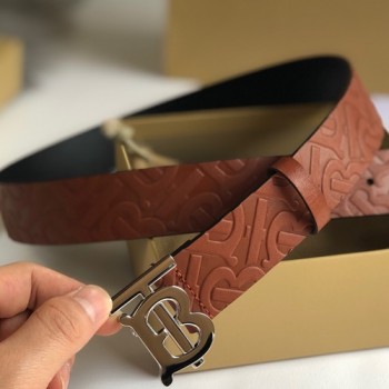 버버리 B로고버클 벨트