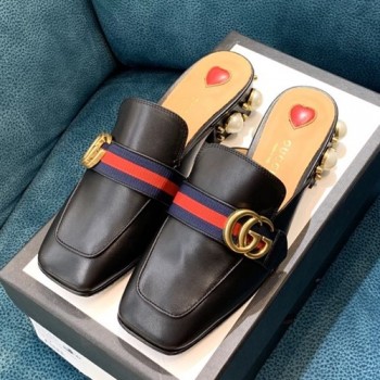 구찌 GG 로고 진주장식 마몬트 블로퍼