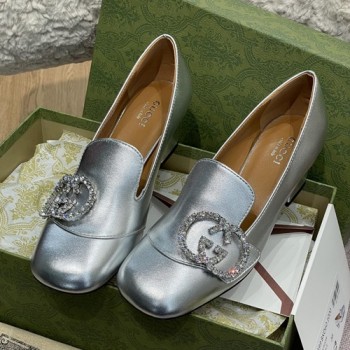 구찌 GG로고 로퍼힐