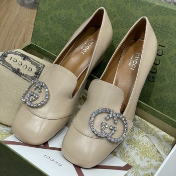 구찌 GG로고 로퍼힐