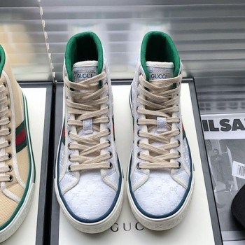 구찌 남.여 하이탑 스니커즈