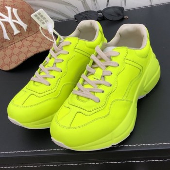 구찌 라이톤  네온 래더 남.여 스니커즈