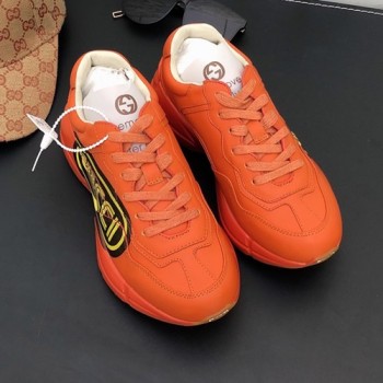 구찌 라이톤 로고 남.여 스니커즈