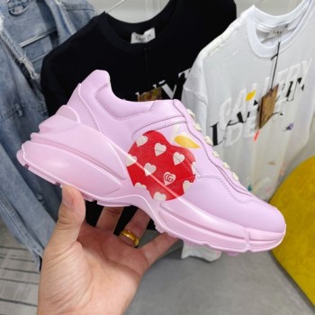 구찌 라이톤 애플 래더 남.여 스니커즈