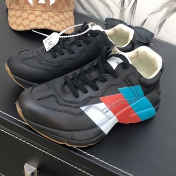 구찌 라이톤 웹 래더 남.여 스니커즈