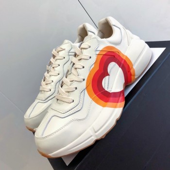 구찌 라이톤 하트 래더 남.여 스니커즈