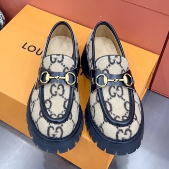 구찌 러그 솔 홀스빗 로퍼