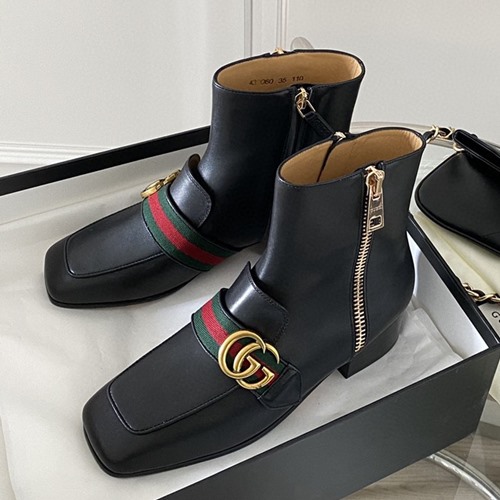 구찌 마몬트 앵클부츠