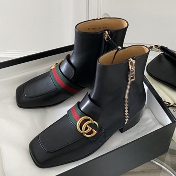 구찌 마몬트 앵클부츠