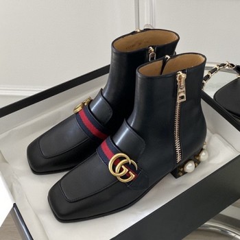 구찌 마몬트 앵클부츠