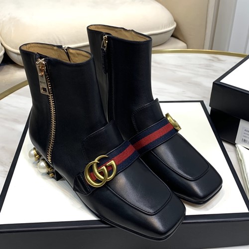 구찌 마몬트 앵클부츠