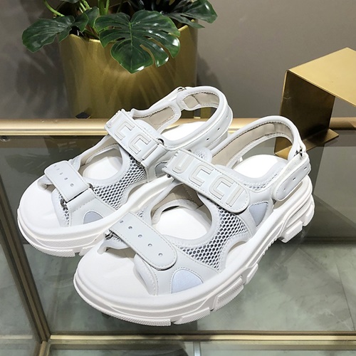 구찌 벨크로 대디 메쉬 샌들