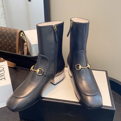 구찌 조르단 앵클부츠