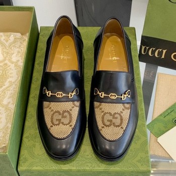 구찌 홀스빗 블록 힐 로퍼