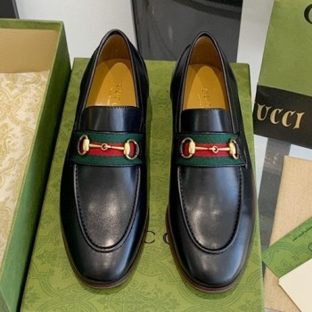 구찌 홀스빗 블록 힐 로퍼