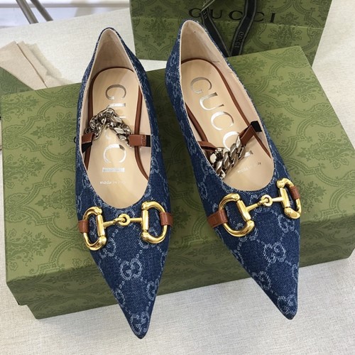 구찌 홀스빗 플랫슈즈