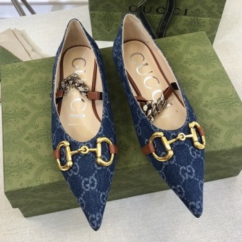 구찌 홀스빗 플랫슈즈