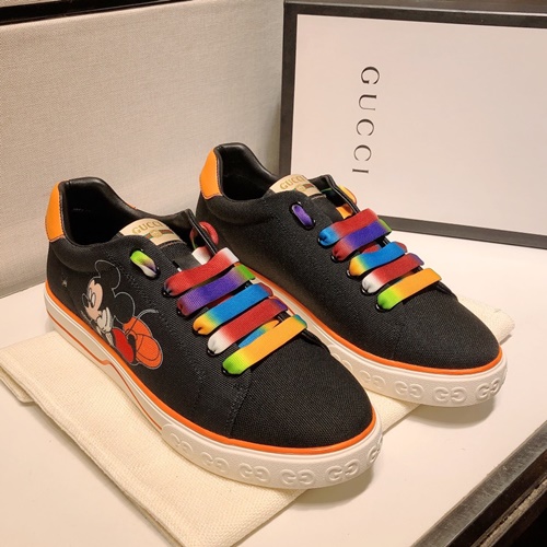 구찌×디즈니 콜라보 남성용 스니커즈